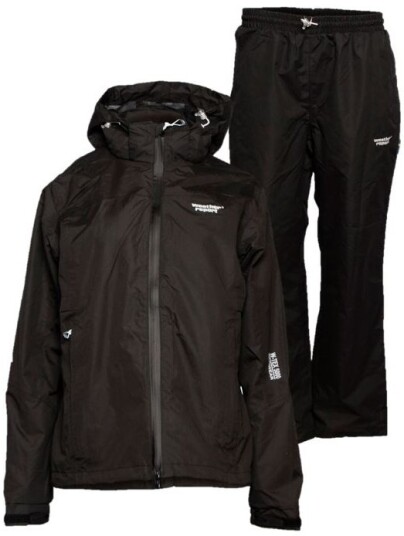 Weather Report  Siri Womans W 5000 Regnsett Black   black 36