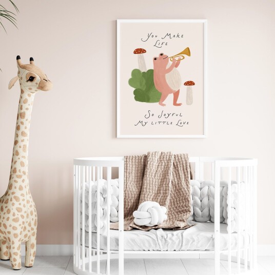 Plakat Glad Lille Kjærlighet