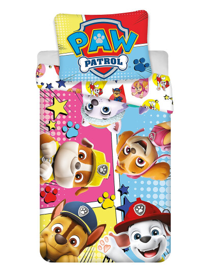 BrandMac Bed Linen Paw Patrol Pp 1120 - 140X200, 70X90 Cm - Multi/patterned - 140X200.70X90