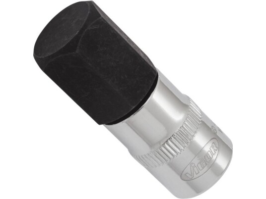 Vigor 3/8" Stikkontakt med 1 Hode, 17 mm, 49 mm - Håndverktøy