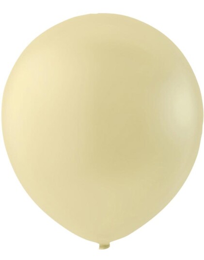 100 stk 23 cm MEGAPACK Ivory/Elfenben Ballonger