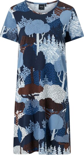 Nanso   Nattkjole Ladies big shirt Ruska   Blå