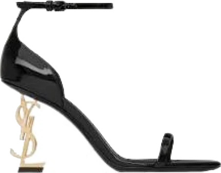 Saint Laurent Dame Sko Svart 37 1/2 EU, Saint Laurent Dame Sko Svart 37 1/2 EU,