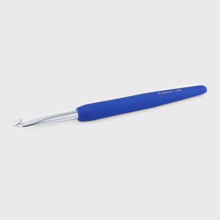 KnitPro Waves heklenål i aluminium med mykt håndtak 5,50 mm