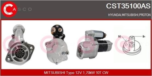 Starter CASCO CST35100AS Starter CASCO CST35100AS