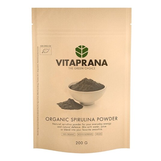 Organic Spirulina Powder, 200 g Organic Spirulina Powder, 200 g