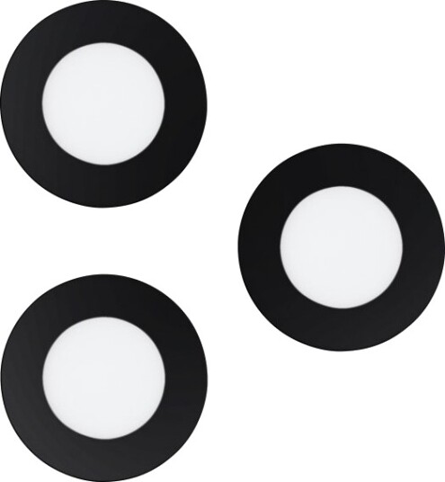 Eglo Fueva Z Zigbee Led Rgb/Tw Sort Indbygningsspot