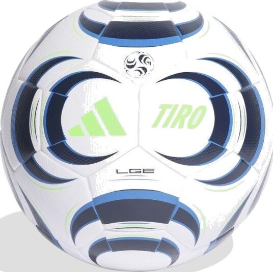 adidas Fotball Tiro League Hvit/Navy/Grønn Str. 4