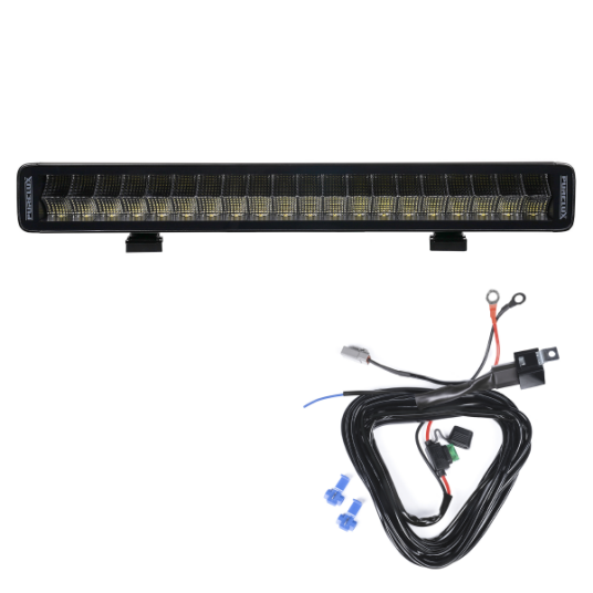 Purelux Arbeidslampe Terrain Straight 200W Flat 56 cm 1 stk Med Reléledningsnett Purelux Arbeidslampe Terrain Straight 200W Flat 56 cm 1 stk Med Reléledningsnett