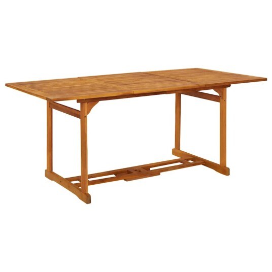 Hagespisegruppe 7 deler 180x90x75 cm heltre akasie 3321528