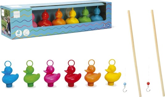Scratch Fiskespill med ender 6 stk. Scratch Fiskespill med ender 6 stk.