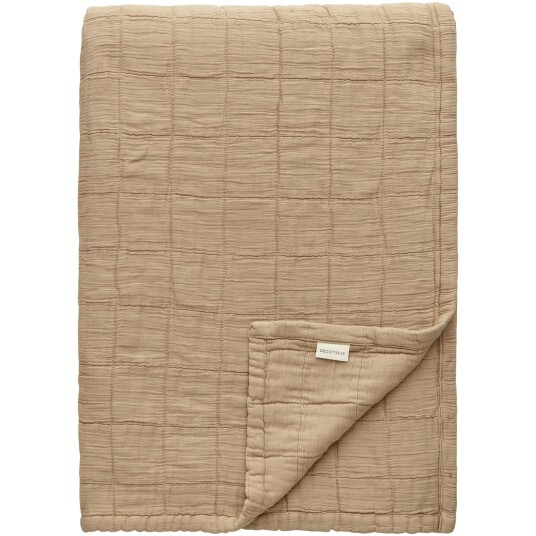 Decotique Classic Sengeteppe 260x260 cm Beige