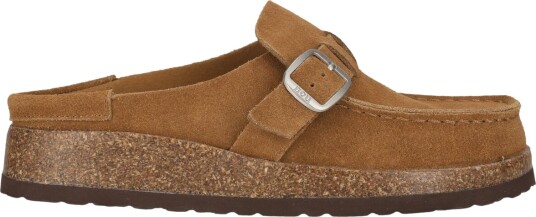 NOU Emilian Leather Kork Mokasiner Dame Brun 41