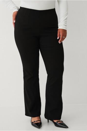 Ellos Plus Collection Bootcut bukser Svart