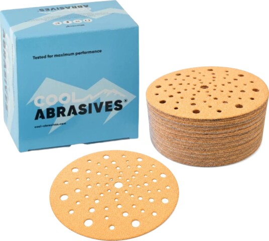 Cool Abrasives Sliperondeller 150mm 50 Stk P180 Cool Abrasives Sliperondeller 150mm 50 Stk P180