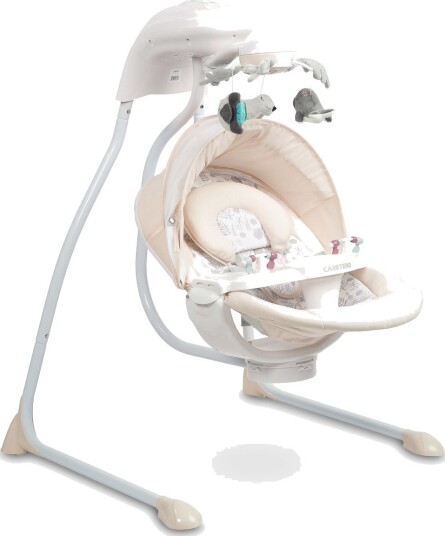 Caretero Bugies Elektrisk Babygynge Beige Caretero Bugies Elektrisk Babygynge Beige
