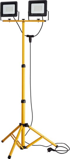 Forever Arbeidslampe LED Med Stativ 2 × 50 w (4500K)