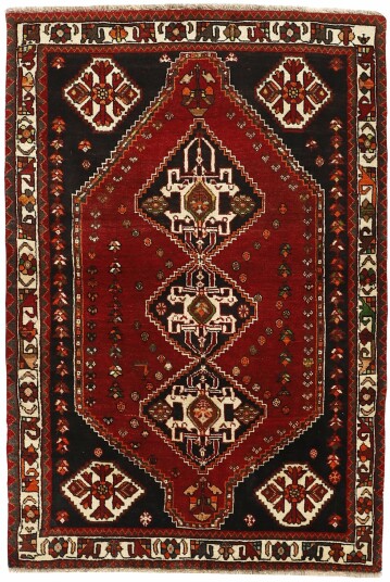 Håndknyttet. Opphav: Persia Kashghai Teppe 120x173