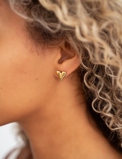 My Jewellery Earring Basic Hoop 18X4   Gold   