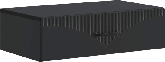 vidaXL Vegghengt Sidebord Svart 59 x 34,5 x 17 cm Konstruert tre vidaXL Vegghengt Sidebord Svart 59 x 34,5 x 17 cm Konstruert tre