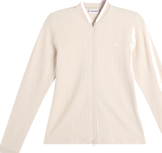 J.Lindeberg Susanna Mid Layer Golfgenser dame Moonbeam Small