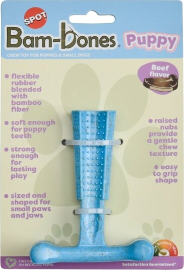 Bam-Bones Puppy Beef Blå 10.5 cm