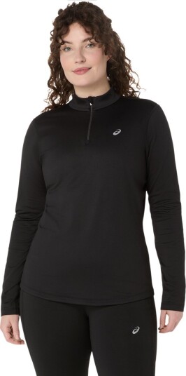Asics - Løpetrøye Asics Core LS 1/2 Zip Winter Top - Svart