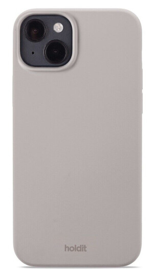 Holdit Iphone 15 Plus Deksel Silikon Taupe
