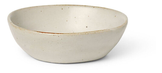 ferm LIVING Flow skål 9 cm Off-white speckle