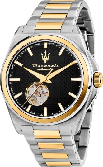 Maserati Herreklokke R8823152001 Velocita Sort/Gulltonet stål Ø41 mm