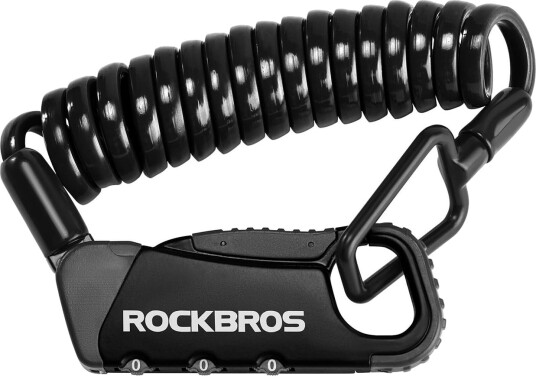 Rockbros Sykkellås Rbk6n Med Kode - Svart