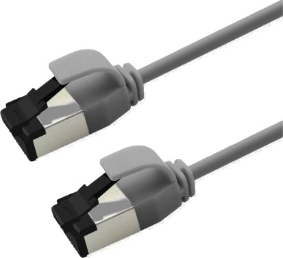 Roline 21.15.3401 1 M Cat8.1 S/Ftp S Stp Rj 45 Rj 45 Grå