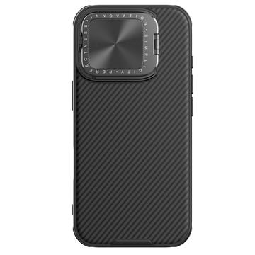 Nillkin iPhone 16 Pro CamShield Prop Hybrid deksel Svart
