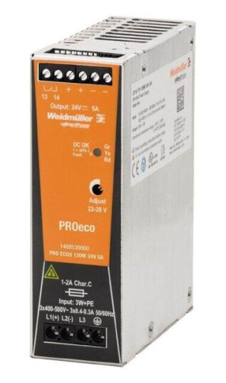 Weidmuller Pro eco3 120w 24v 5a (4050118275735)