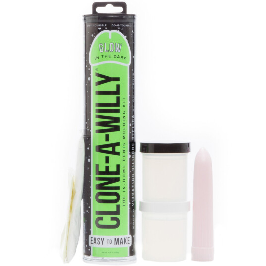 Clone-A-Willy DIY Homemade Dildo Clone Kit Glow In The Dark Grønn   - Grønn