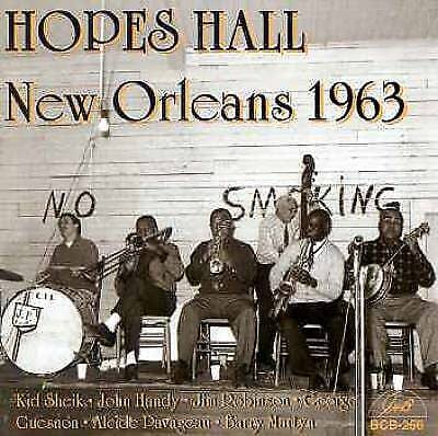 MediaTronixs Hopes Hall New Orleans 1963 CD (2008) Pre-Owned