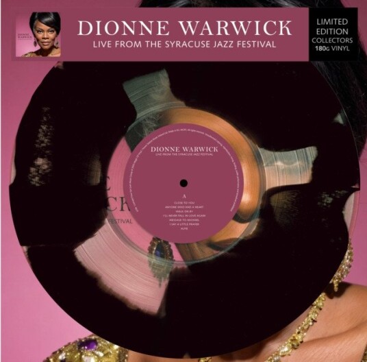 Dionne Warwick Live From The Syracuse Jazz Festival Colour In Colour Vinyl