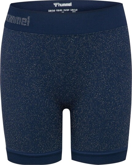 Hummel Sykkelhorts Rib hmlJr Dress Blues Hummel 7 8 år (122 128) Shorts Marineblå Sølv Hummel Sykkelhorts Rib hmlJr Dress Blues Hummel 7 8 år (122 128) Shorts Marineblå Sølv