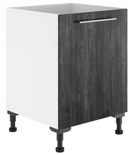 Alterna Vaskerom: Benkeskap B20-60xd60xh72cm M/uttrekk Mørk eik / 60cm