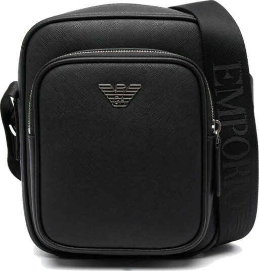 Emporio Armani Herre Vesker Svart ONE SIZE,