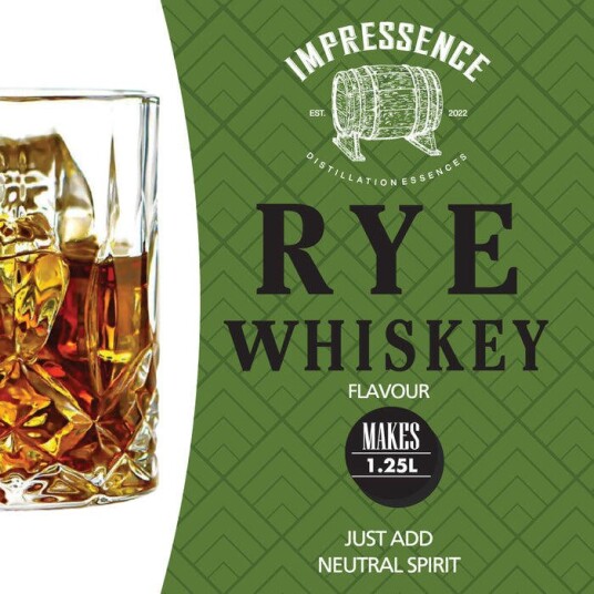 Impressence   Rye Whiskey Essens med smak av Rye Whiskey