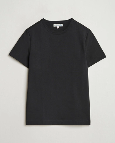 Merz b. Schwanen Classic Fit Loopwheeled T-Shirt Black Merz b. Schwanen Classic Fit Loopwheeled T-Shirt Black