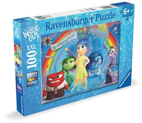 Ravensburger - Disney Inside Out Puslespill 100 stykker - (10110567) Ravensburger - Disney Inside Out Puslespill 100 stykker - (10110567)