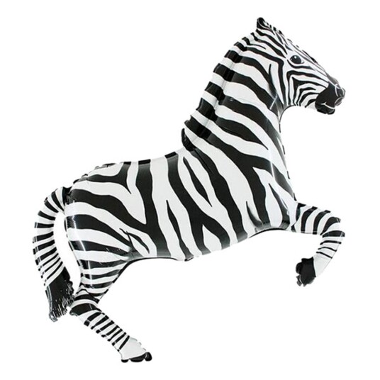 Ballongkungen AB Folieballong Zebra