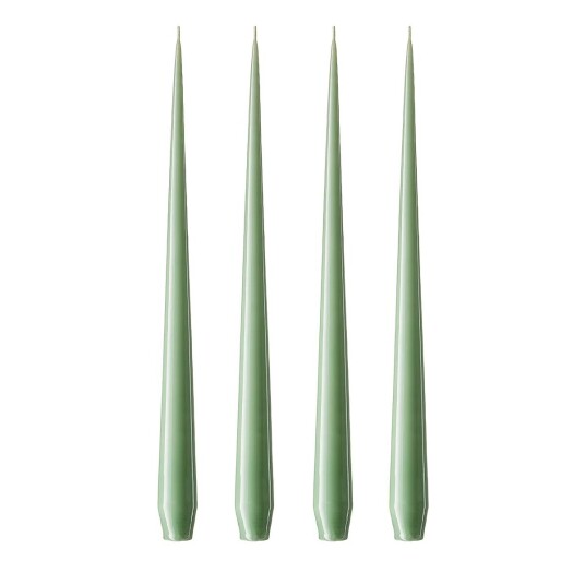 Ester & Erik lys 32 cm 4-pakning eucalyptus Lakkert