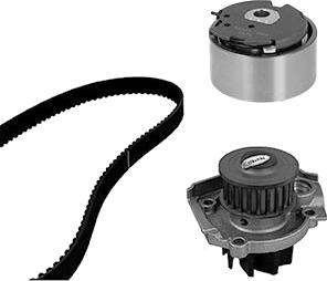 METELLI 30-1030-3 Registerreimsett med vannpumpe