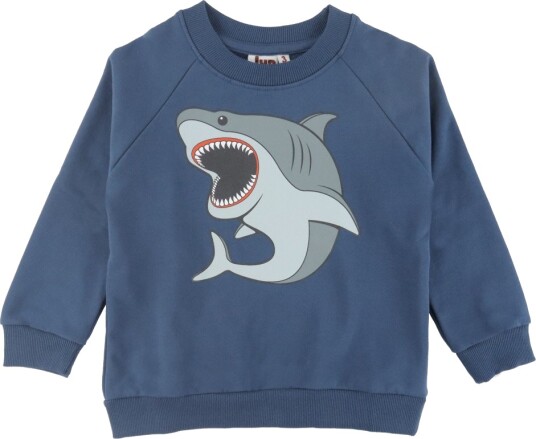 DYR Cph Collegegenser Dyrebelg Dark Grey Hvithai DYR 6 år (116) Collegegenser Blå Grå Marineblå
