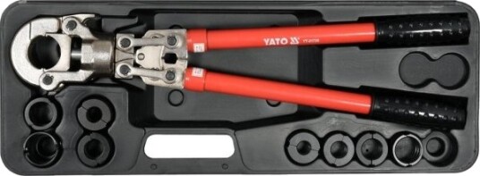 Yato YT-21735 Krympetang 570mm 360° Rød Stål Yato YT-21735 Krympetang 570mm 360° Rød Stål