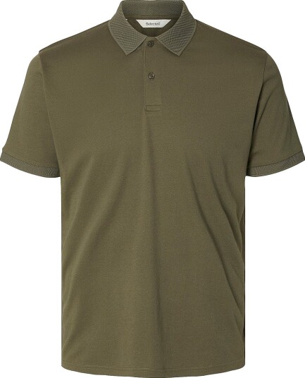 Selected Men   Pologenser slhFave Button SS Polo   Grønn