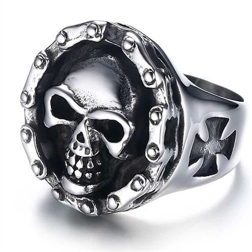Ring of Death - rustfritt stål. Ring of Death - rustfritt stål.